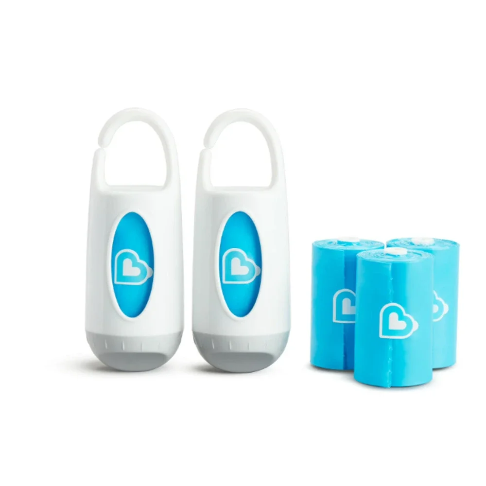 Munchkin® Change & Toss™ Diaper Bag Dispenser, 60 Bags, 2 Pack